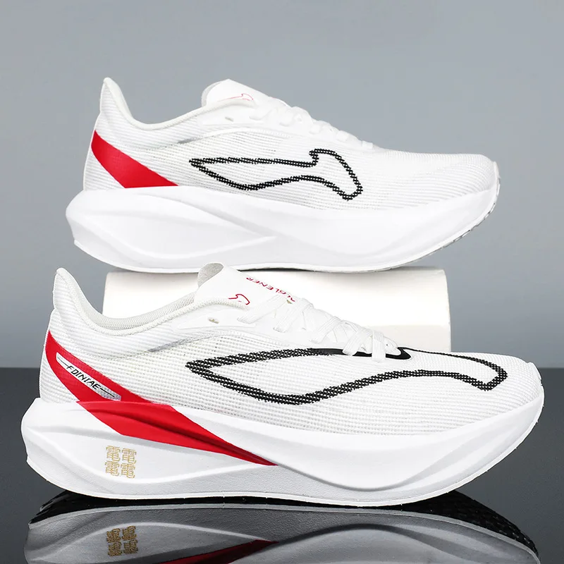 

2025 Новые кроссовки унисекс из карбоновой пластины — амортизирующий отскок, дышащая сетка, нескользящая износостойкая