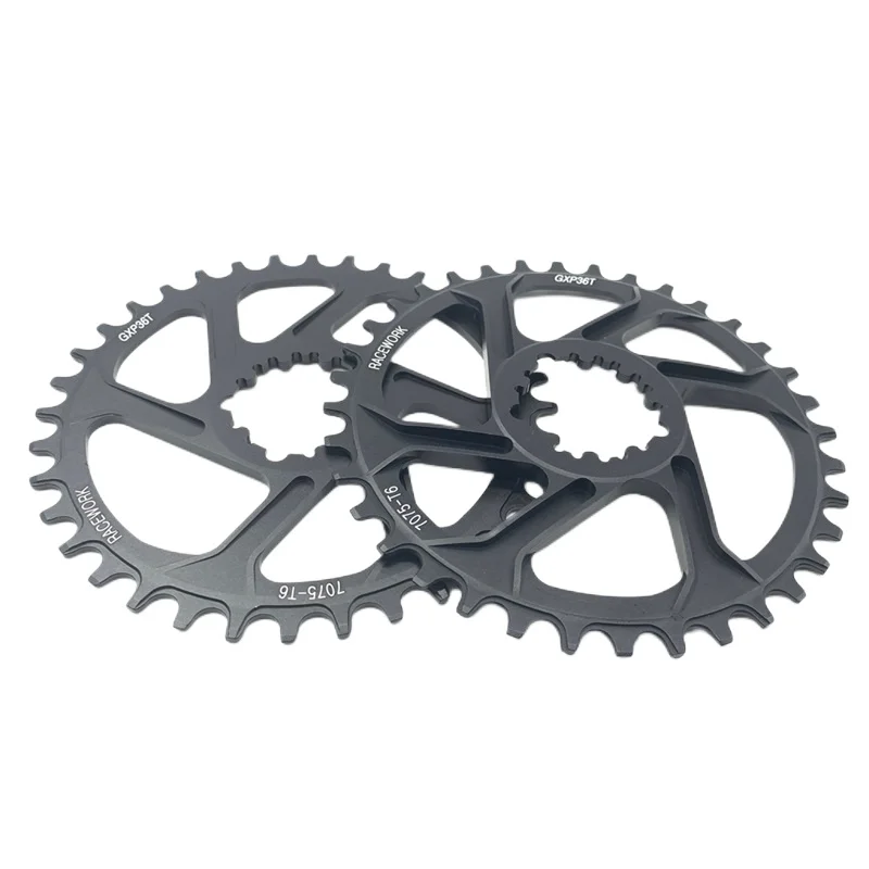 RACEWORK Mtb Chainring Monoplates Mountain Bike Chain Ring Crown 36 34 38 32 Teeth Bicycle Sprocket Rotor Crankset 3 6Degree