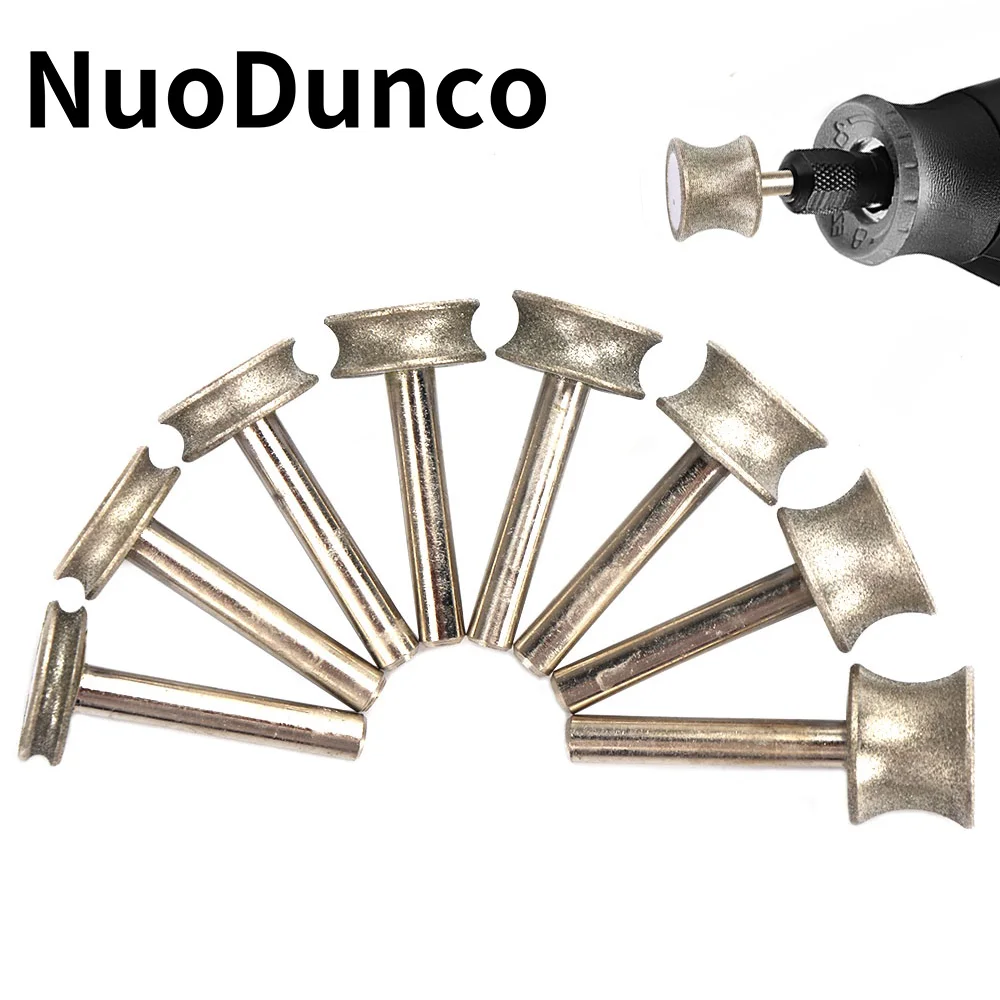 

Вогнутый алмазный шлифовальный круг 2-12 мм для стекла, нефрита, керамики, заточки, вращающийся шлифовальный инструмент, полировальный круг, диаметр хвостовика 6 мм