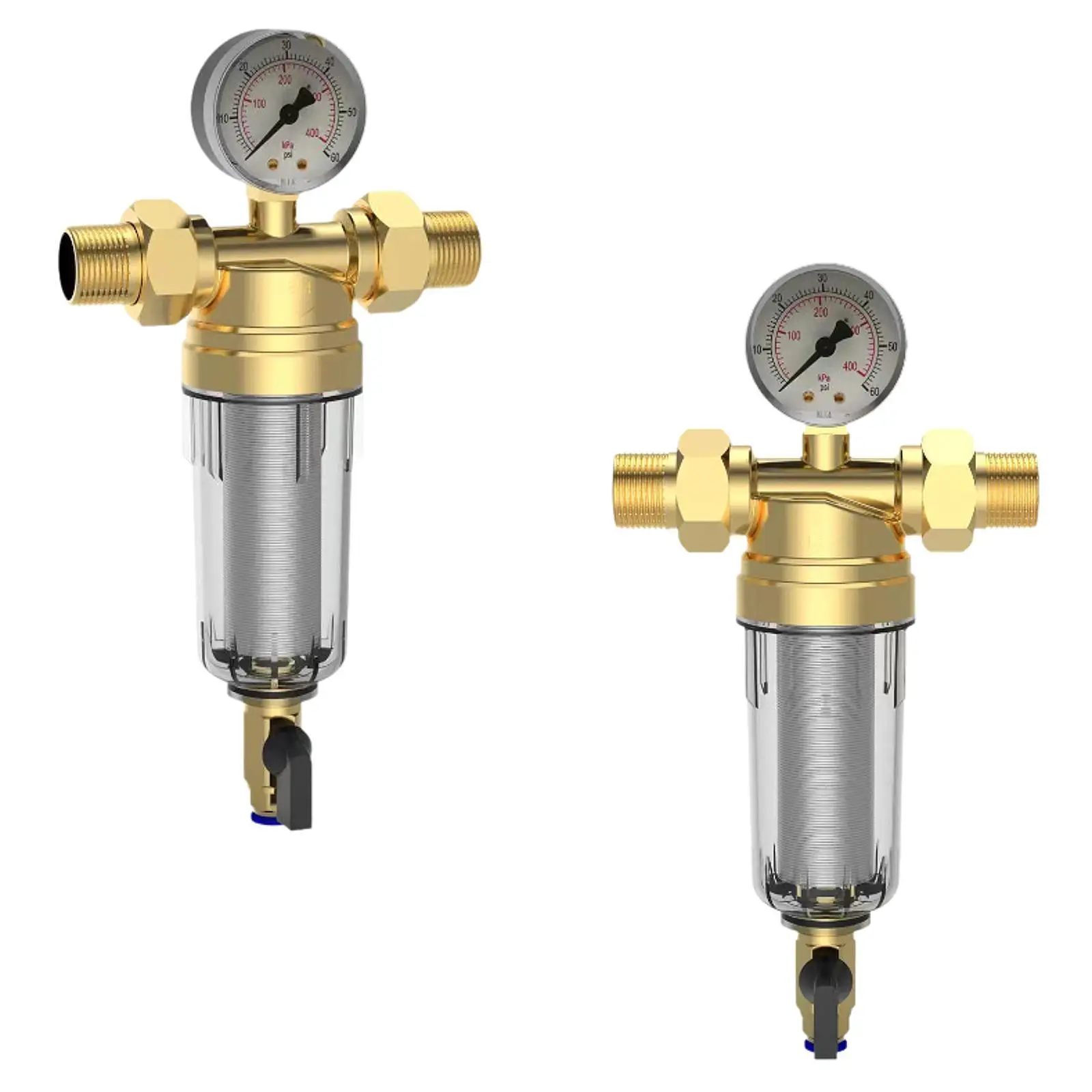 Pre-Filtration Backwash Filter Whole House Replacement Part Water Filter Housing