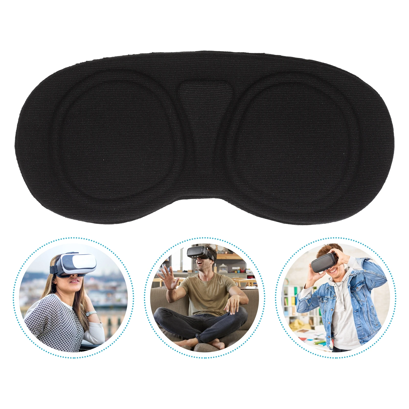 

Vr Lens Cover Dustproof Lightweight Portable Rift S Compatible Easy Clean Accessories Sponge Tool Protective Gaming