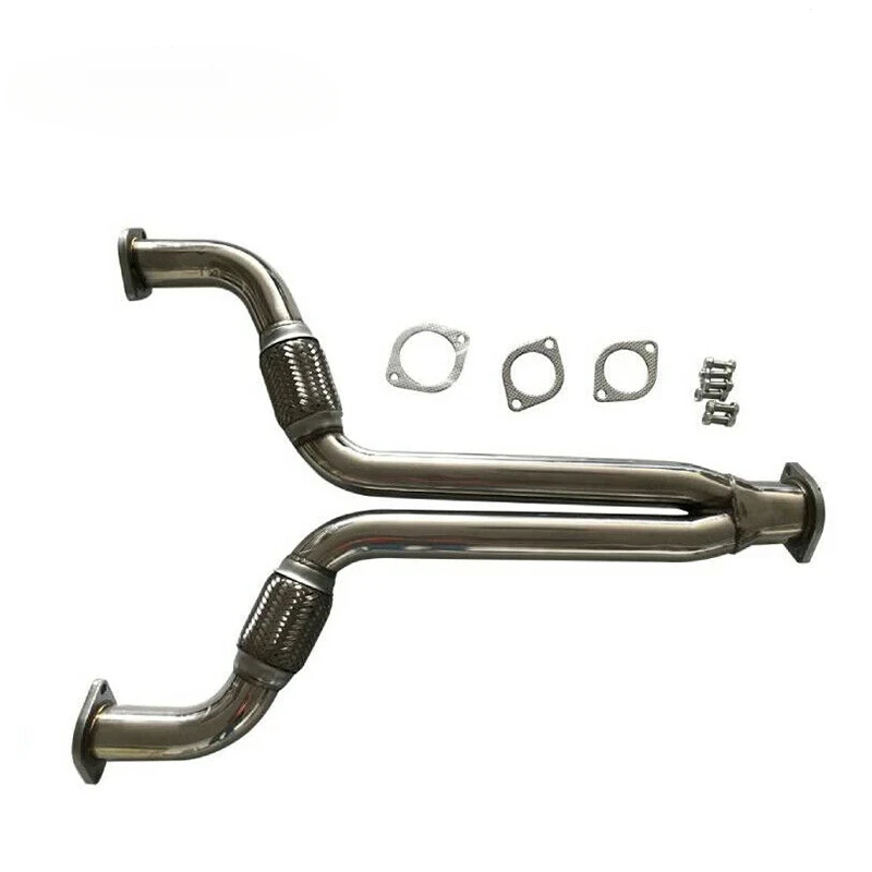 Exhaust Y Pipe Decat Catless Straight Downpipe FITS 350z Infiniti G35