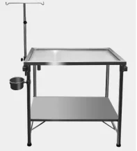 Portable Stainless Steel Electric Beauty Station Square Clinic Table Reusable Pet Dog Bath