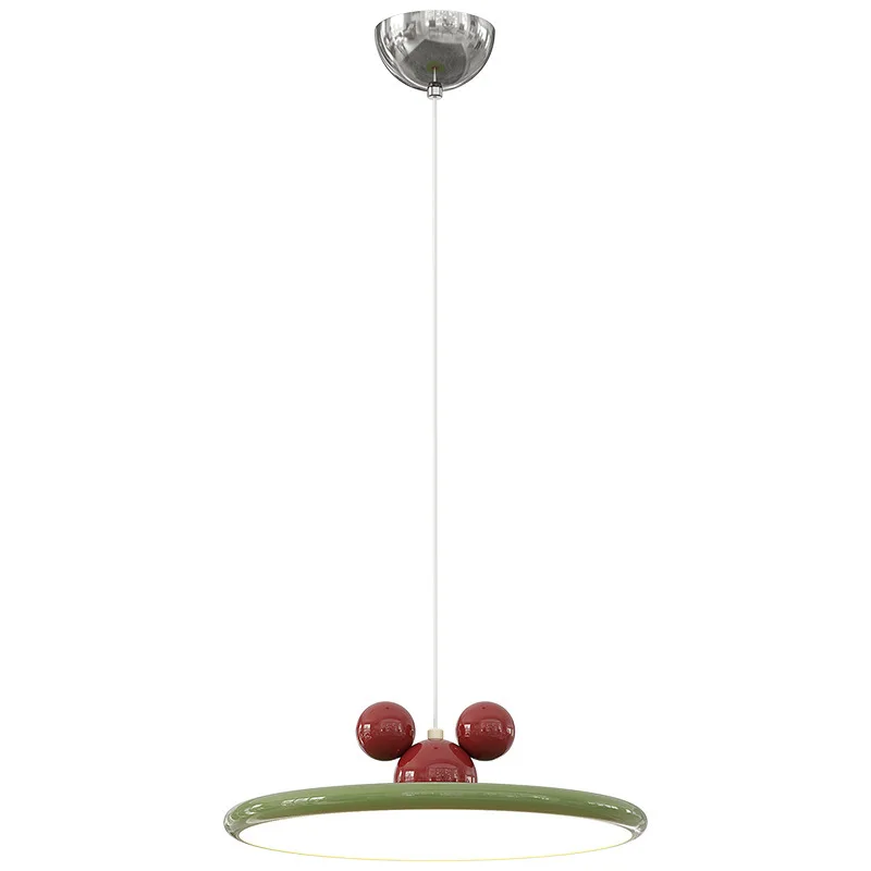 

Full Spectrum Restaurant Eye Protection Premium Mickey Dining Table Creative Personality French Cream Wind Bar Chandelier