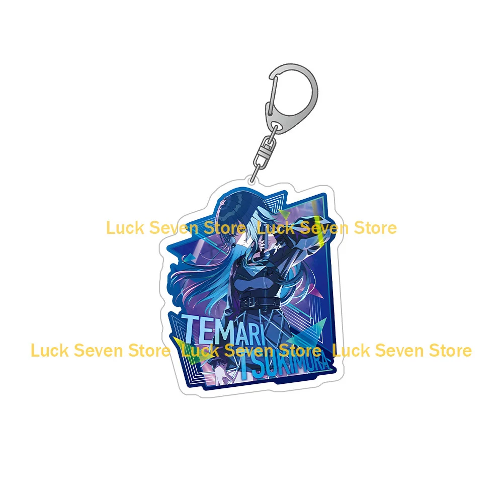 Lucky Seven Store The Idolmaster Official game character Acrylic keychain anime peripheral Bag pendant Boys girls holiday gift