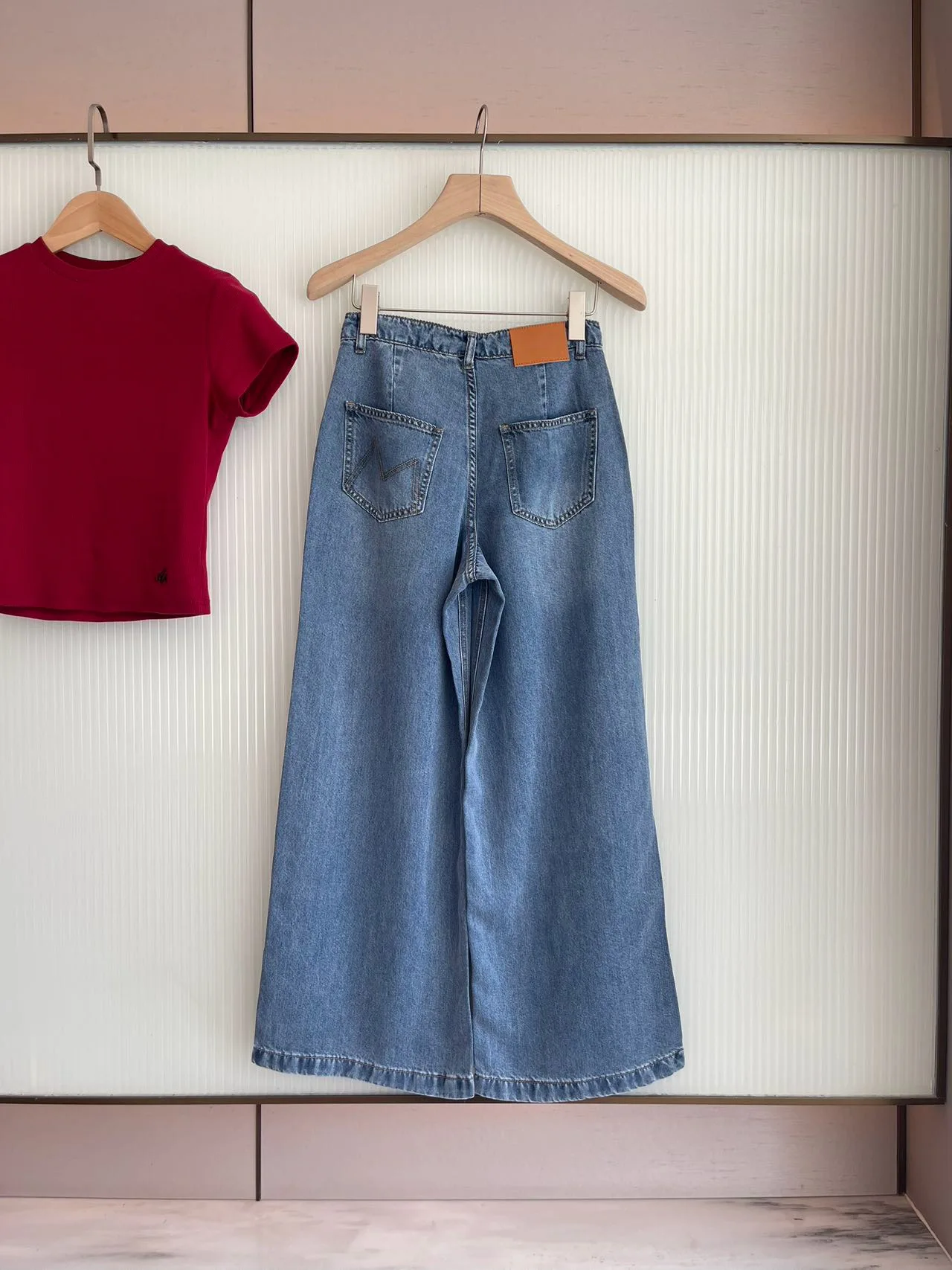 

Summer 2026 Women's Wide Leg Jeans Loose Fit Versatile Slimming Casual Long Pants Ladies Premium Denim Natural Waist