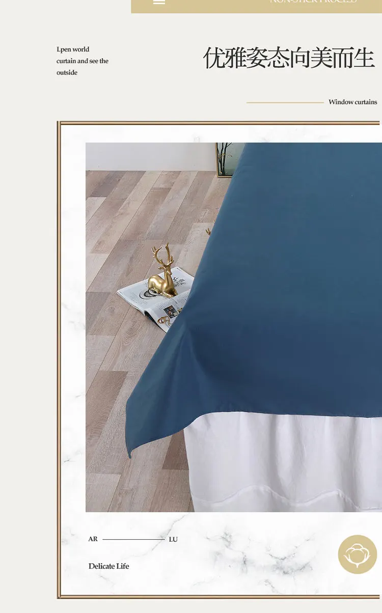 Wasserdichte, ölbeständige Bettwäsche für Schönheitssalons, SPA-Massage, hautfreundlich, gefilmtes Bett, Tischdecke für Salon, Friseursalon – Detail 2