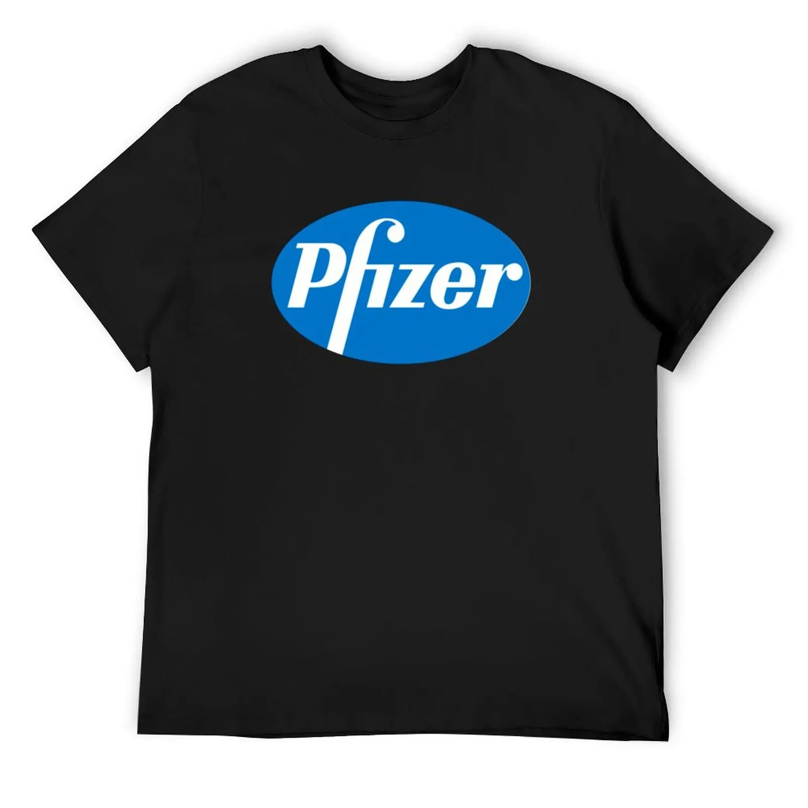 

Pfizer Logo T-Shirt animal prinfor boys fashion shirts baggy shirts Funny t-shirt men t shirts