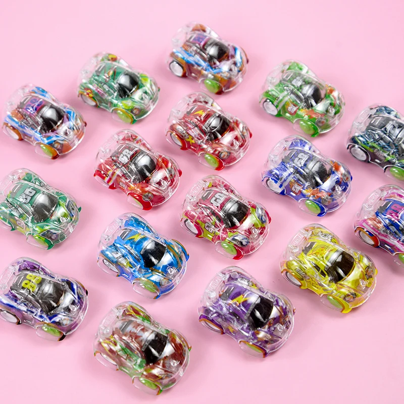 10-30Pcs Transparent Camouflage Pull Back Car Children Favors Vehicle Car Model Toys For Kids Birthday Party Gifts Pinata Filler