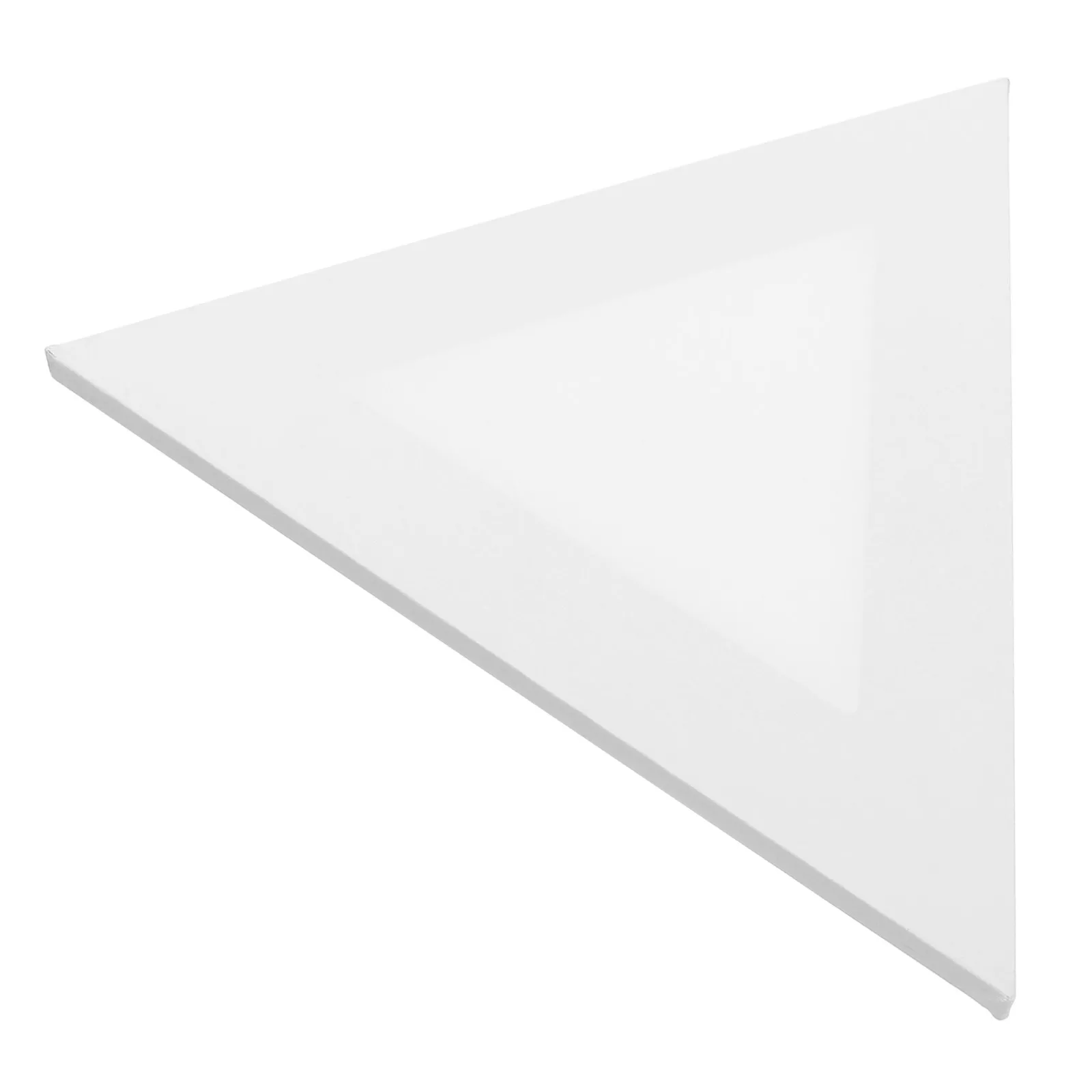 Triangle Canvas Board Blank Oil Painting Panel Strong Break Resistant Wood Core Art Canvas Drawing Board for Beginners Students