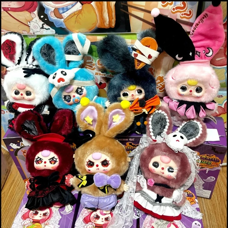 

Baby Three Halloween Castle Adventure Series слепая коробка крутая аниме-фигурка загадочная коробка сумка-сюрприз плюшевая подвеска виниловые игрушки подарок