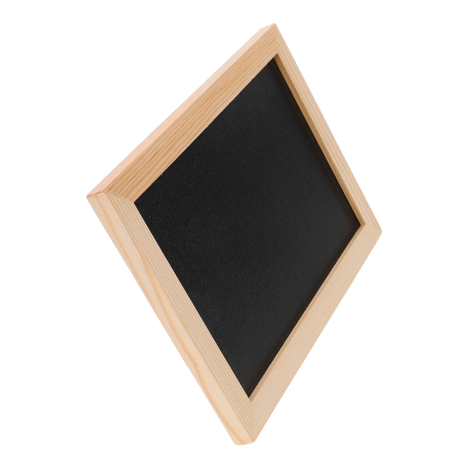 Chalkboard Sign Wall Decor Household Double-sided Blackboard Display Bamboo Message
