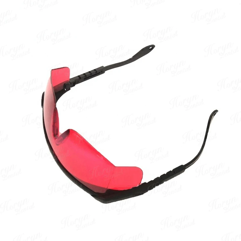 Lunettes de protection laser pour le blanchiment des dents, sécurité dentaire professionnelle, plastique, protection des yeux, 5 pièces