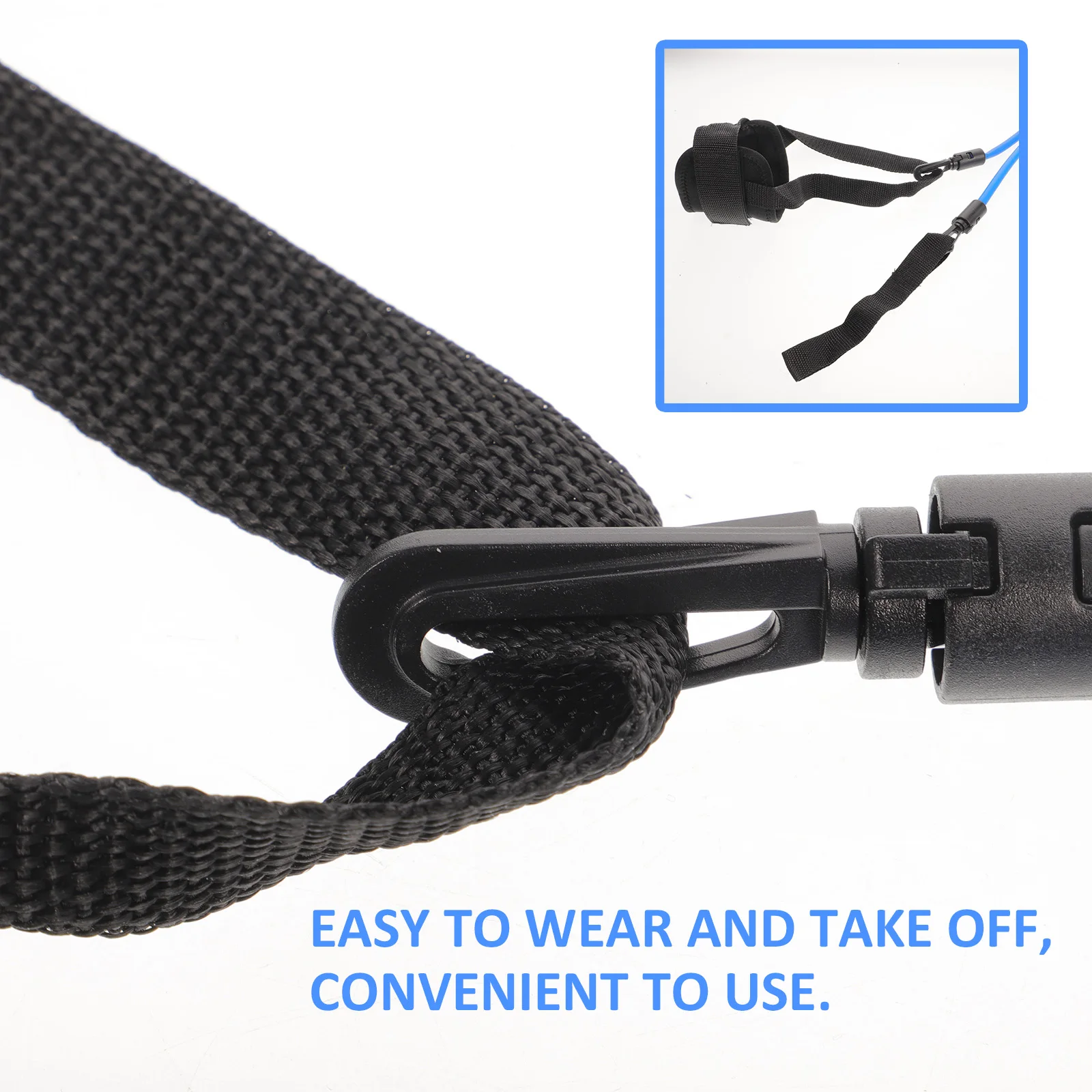 

1 Set Fitness Resistance Bands Ankle Straps Portable Tube Bands Training Supply For Men Women Premium Durable Glute Activation
