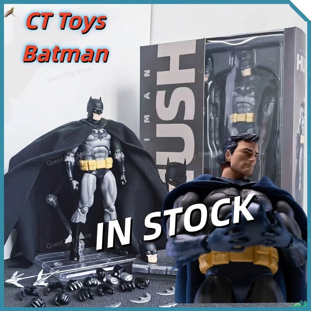

В НАЛИЧИИ: Фигурка Бэтмена CT Toys Hush Mafex 105 126, синяя версия, черная версия, аниме-фигурка DC Бэтмен, модель-статуэтка, подарки, игрушки
