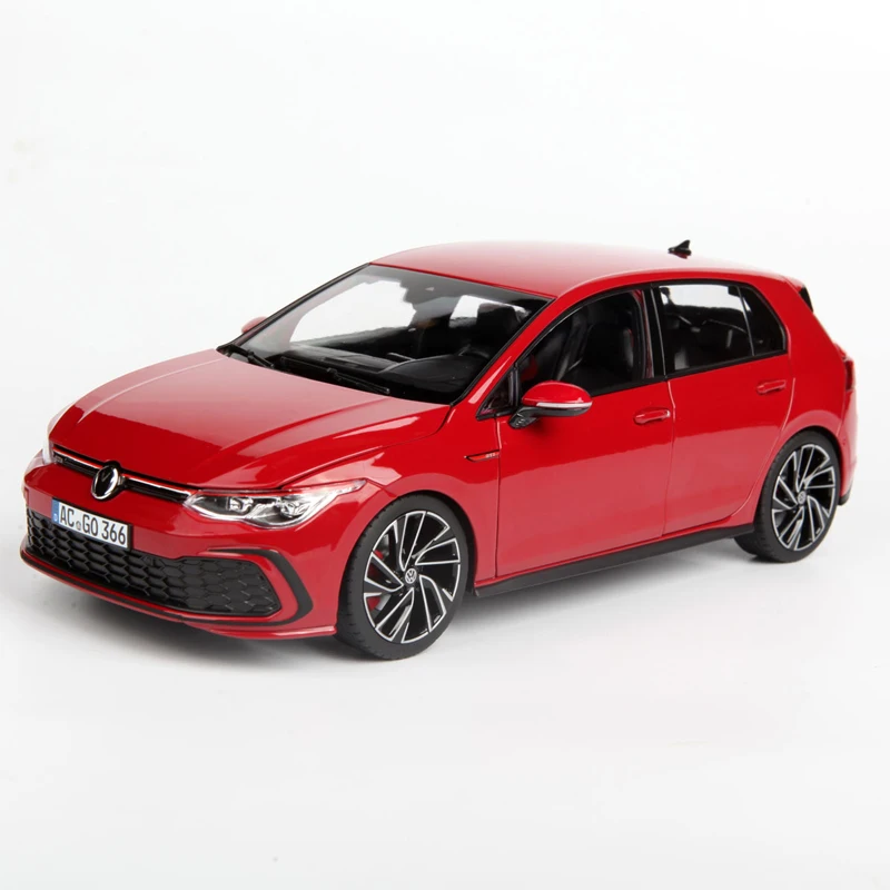 

NOREV 1:18 2021 Golf 8-го поколения GTI из сплава, литая под давлением модель автомобиля, коллекция, подарок, красный