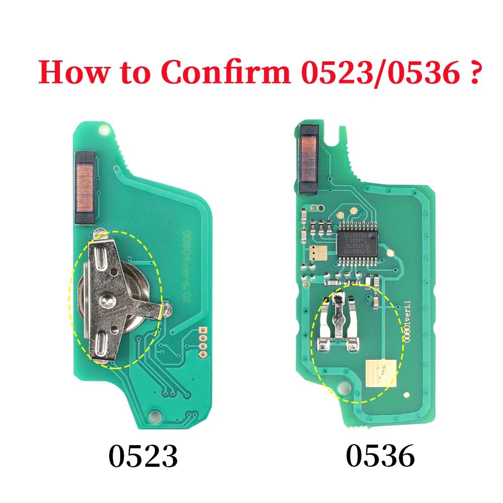 Liberty Modified Flip Remote Car Key ASK/FSK 433Mhz ID46 For Peugeot 207 308 307 407 607 For Citroen C2 C3 C4 0523/0536 Car Key