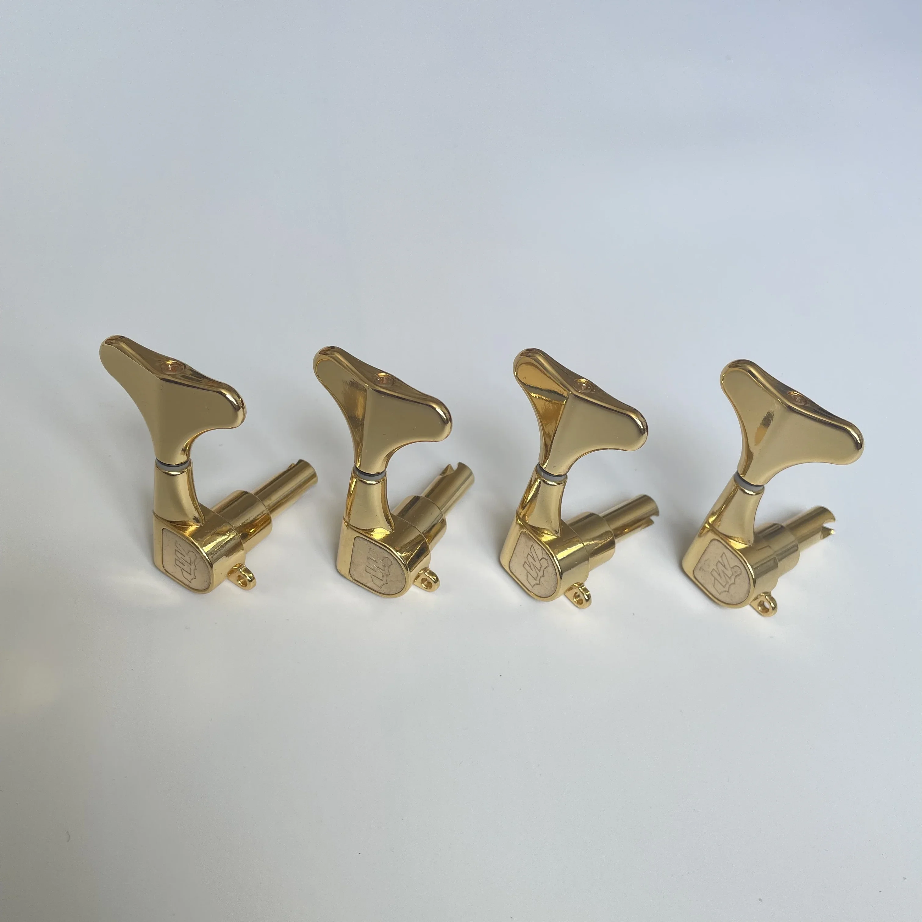 

Hooqu Gold 4R Sealed Bass Keys Machine Heads Guitar Tuners For 4 String Bass Guitar