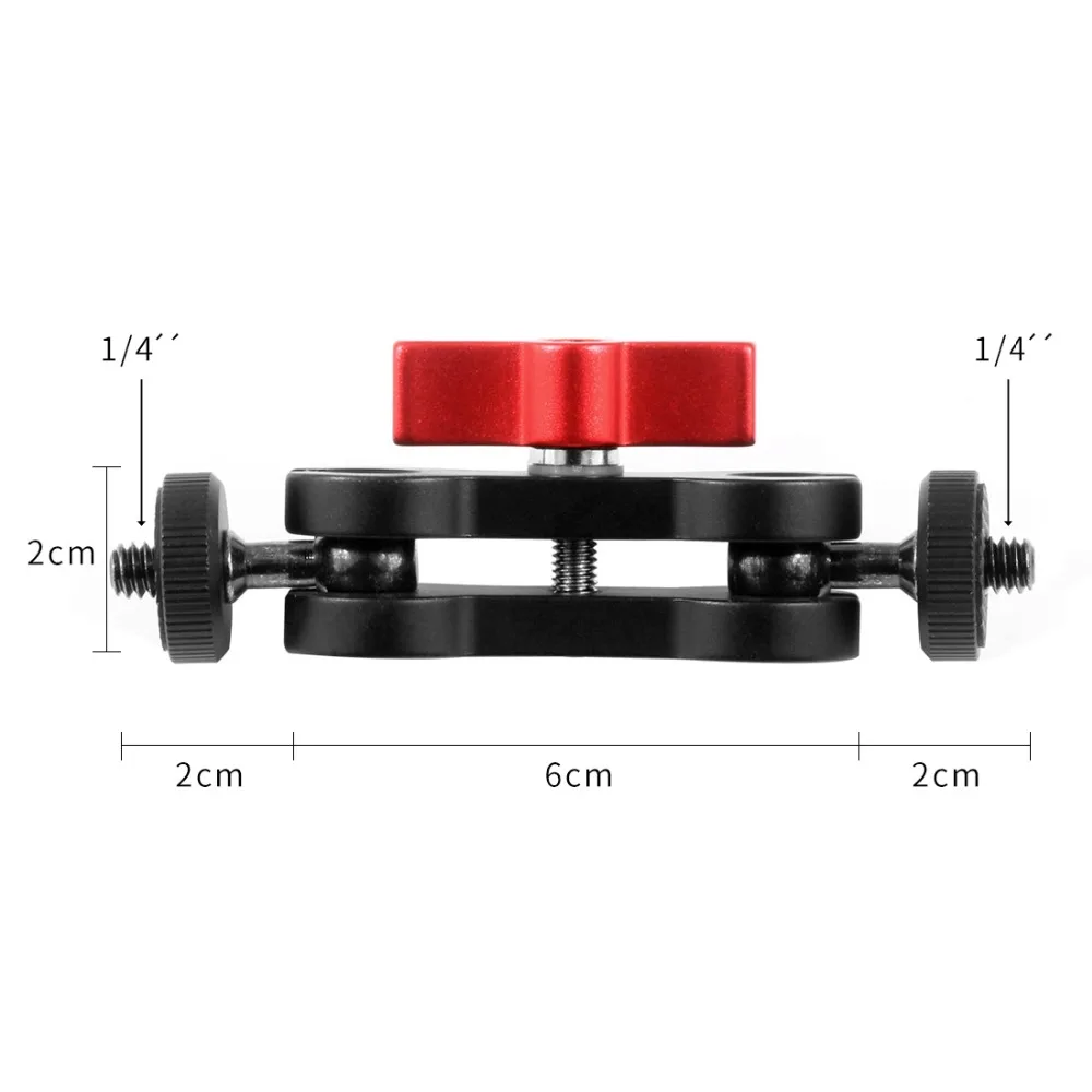 4-Ring Heißer Schuh Adapter Ring Mikrofon Montieren mit Magie Arm Adapter für Zhiyun Glatte 4 Handheld Gimbal DSLR kamera Zubehör – Detail 5