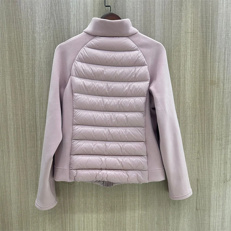 Yoga Sports Casual Down Jacket Thin Comfortable Casual Standing Collar Long Sleeve Women's Down Jacket 2024 Winter New