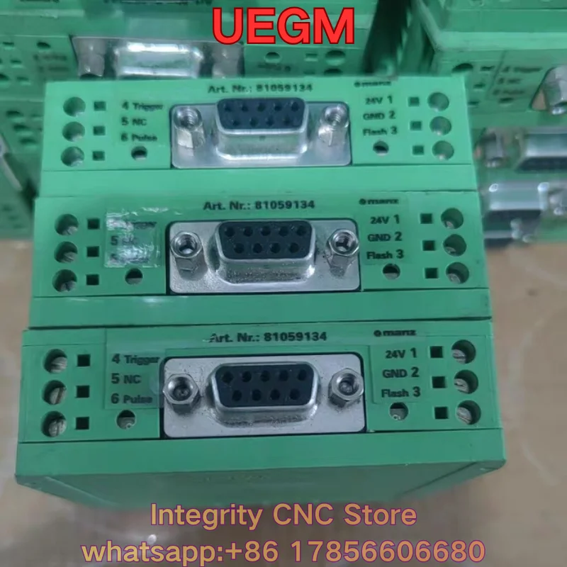 Second-hand UEGM PLC module function test is normal 81059134