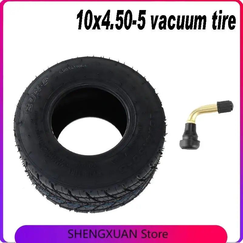 Front 10x4.50-5-inch tubeless rain tires, suitable for off-road drifting kart accessoriesHot