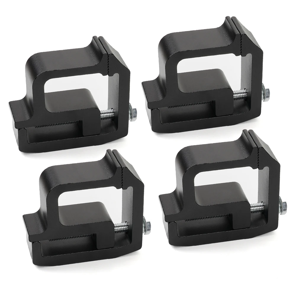 4Pcs Universal Truck Canopy Clamps Truck Cap Camper Mounting Clamps Shell Heavy Duty Car Fixed Bracket Clamp For Chevy BTD030