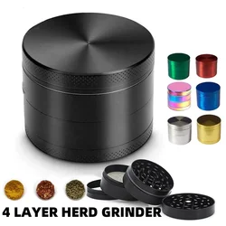 4 Layer Mini Cute Spice Crusher Mill Zinc Alloy Dry Herb Smoke Grinders for Smoking Cigarette Accessories Herbal Tobacco Grinder