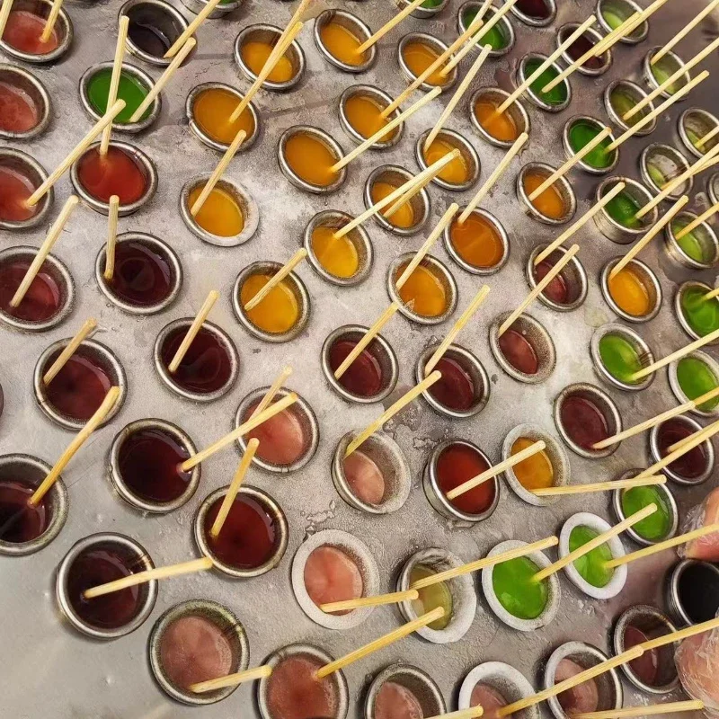 

Hand crank round popsicle machine Internet celebrity ancient