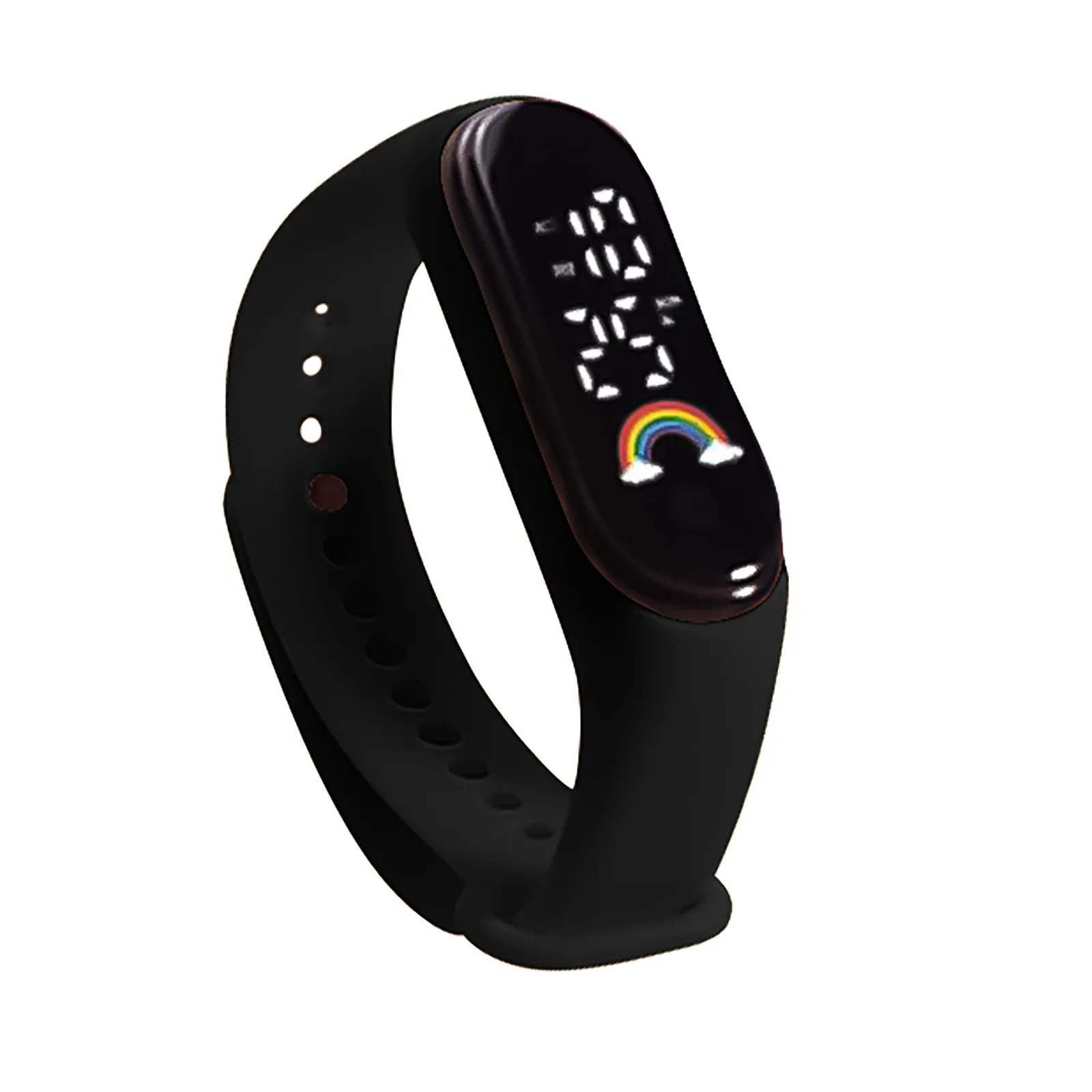 2025 moda led relógio número display esportes ao ar livre digital crianças relógio de pulso meninas meninos esporte pulseira relógio reloj nino