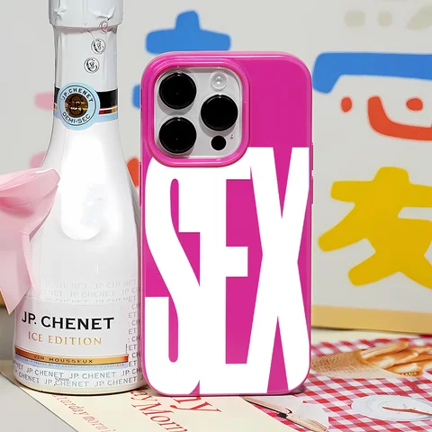 Чехол для телефона с рисунком Sex Icon для iPhone 16, 15, 14, 13, 12, 11 Pro Max X XS XR XSMax 7, 8 Plus, глянцевая пленка, жесткий чехол из ПК