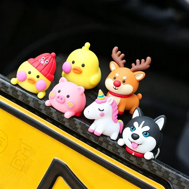 Lovely Animal Figure Ornament Easy Install Waterproof Decor for Electric Scooter Motorcycle Rearview Mirror Bike