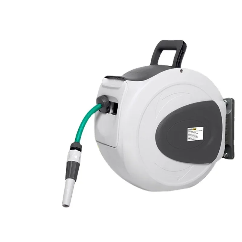 

Automatic recycling water pipe car, pipe reel, car wash, pipe collector, storage rack, wall-mounted garden car water frame