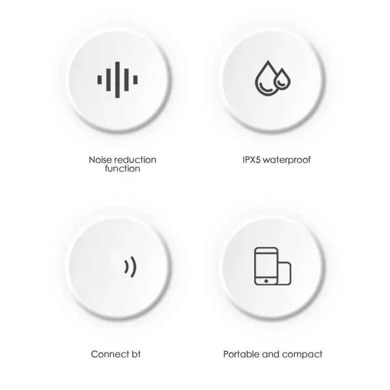 مكبر صوت لاسلكي ستيريو باس للارتداء في الهواء الطلق مقاوم للماء دش محمول بلوتوث 5.3 مكبر صوت للتخييم والشواء والمشي لمسافات طويلة