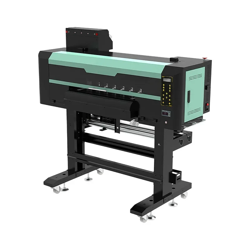 2-Head DTF white ink heat transfer , hat and clothes pattern digital machine, double-head i3200