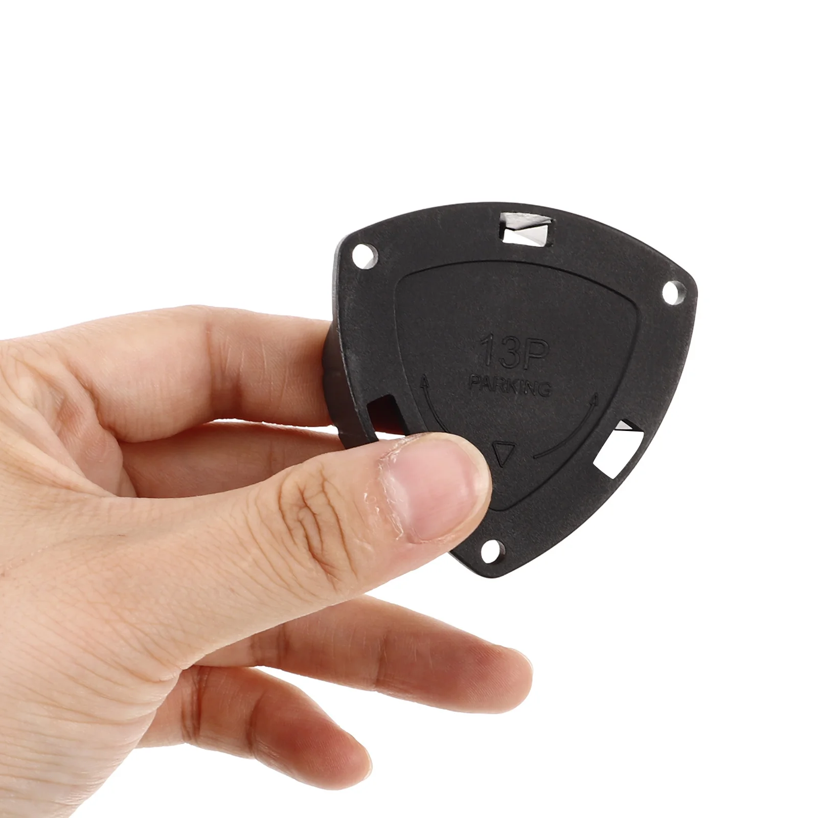 13p التوصيل حامل وصلة مقطورة غطاء تغليف مربع استقبال أنبوب إدراج شاحنة مقطورة سيارة اكسسوارات الخارجي وصلة شاحنة يغطي #6