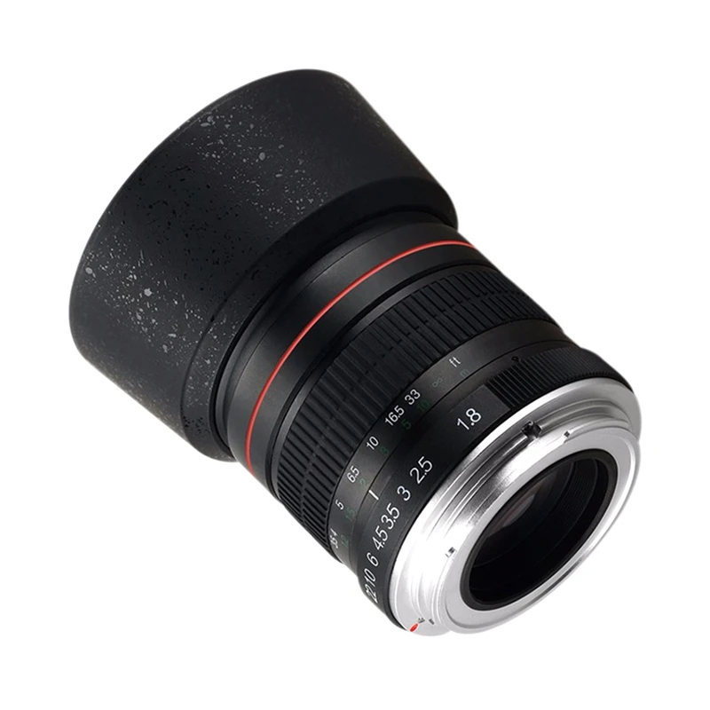 

85Mm F1.8 Camera Lens SLR Fixed-Focus Large Aperture Lens Full Frame Portrait Lens For Canon Camera Lens