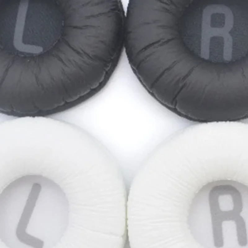 بطانة للأذن ل JBL Tune600 T450 T450BT T500BT 600BTNC سماعة الأذن استبدال سماعة الأذن وسادة بولي Leather الجلود 70 مللي متر قطر