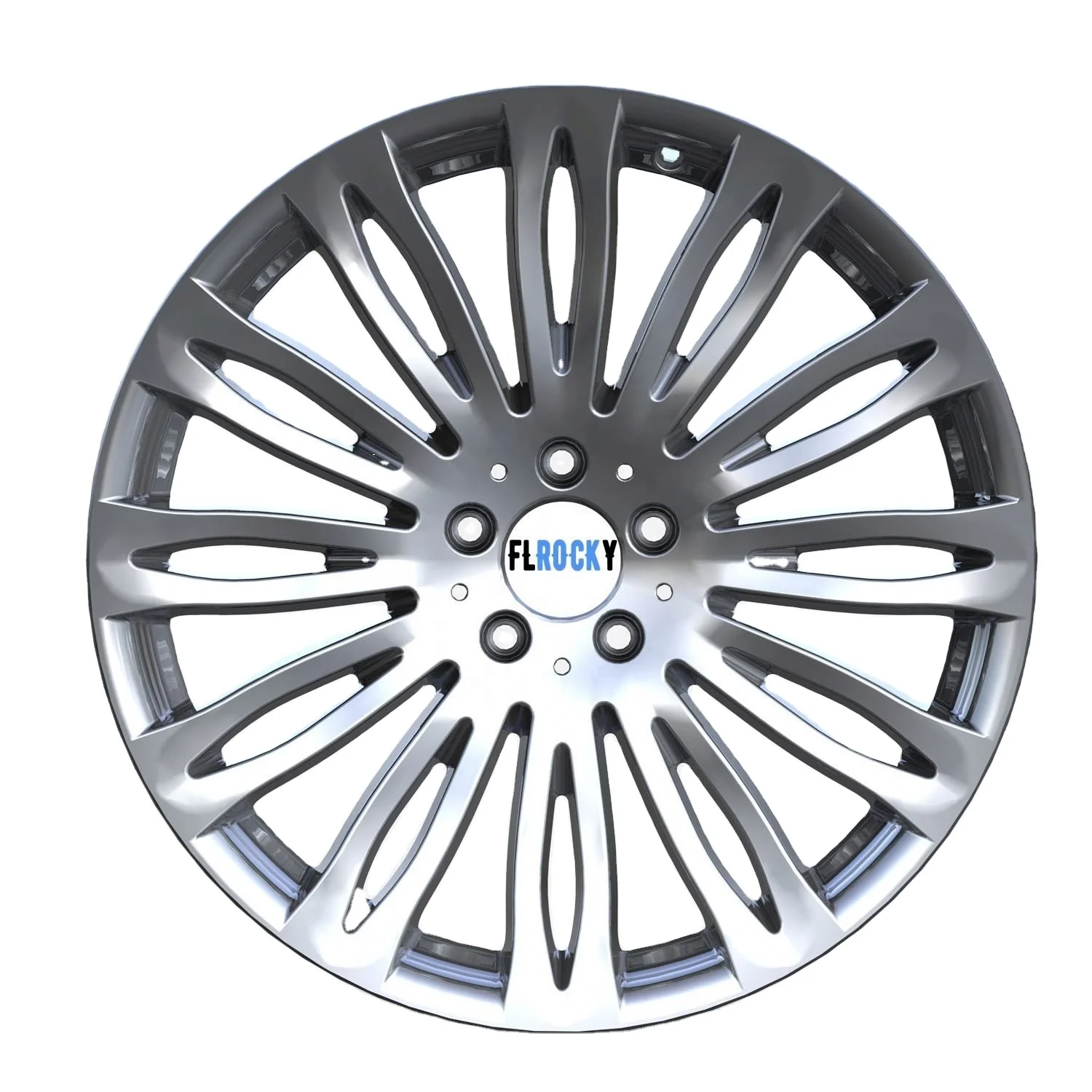 Custom Chrome 5X112 Monoblock 19-20 Inch Forged Rims 5X120 Concave Aluminum Alloy Car Wheels For All Cars A6 Size