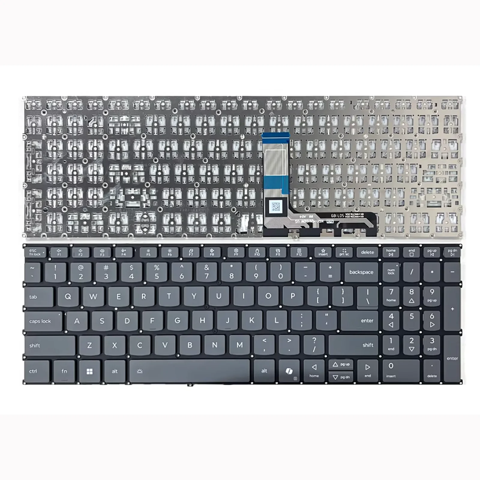 

US Layout for Lenovo IdeaPad Slim 3 15 AHP10 ARP10 IRH10 IRU10 Q8X10 Yoga 7 2-in-1 16AKP10 Yoga 7 2-in-1 16ILL10 Laptop Keyboard