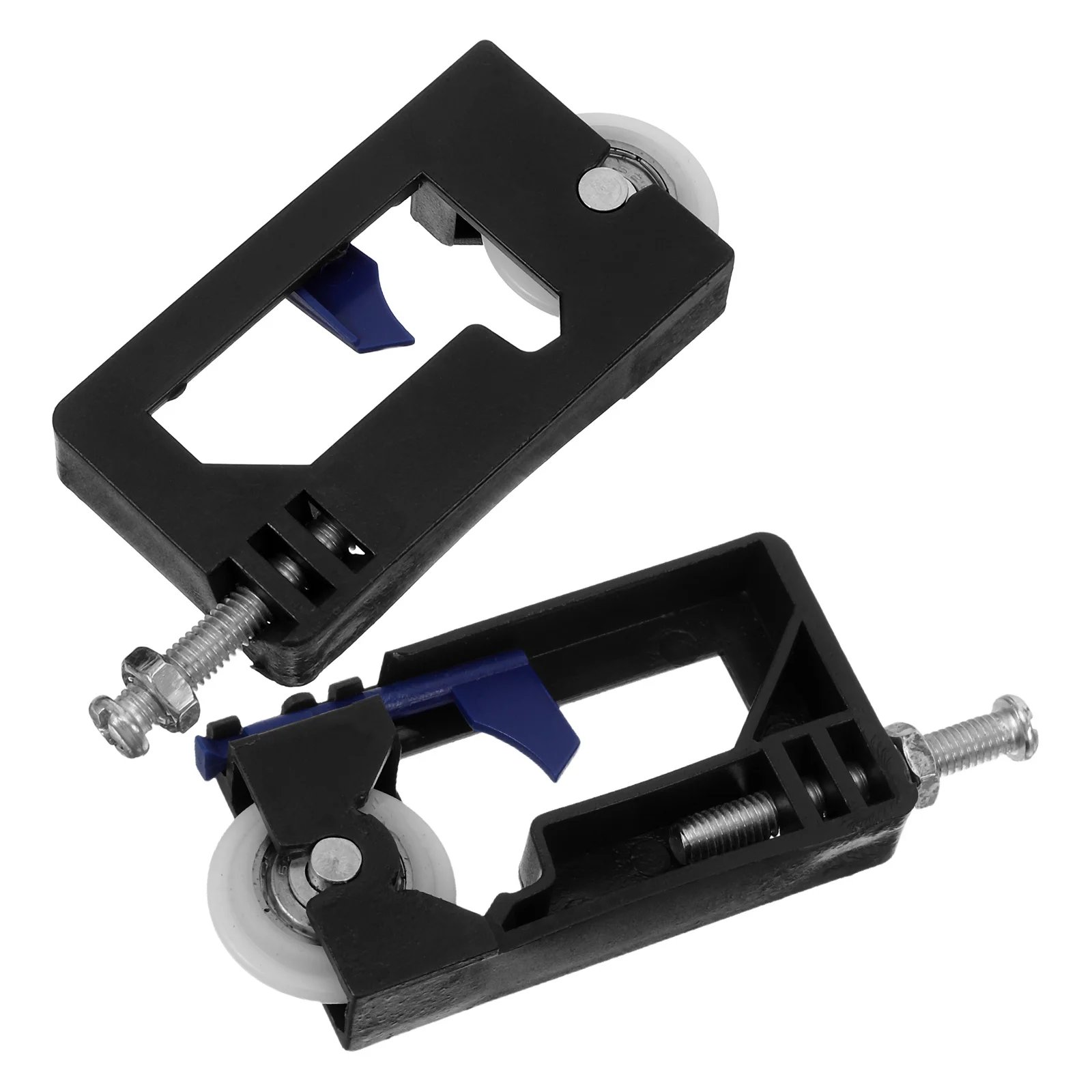 

2Pcs Sliding Door Rollers Replacement Heavy Duty Bottom Wheel for Wardrobe Cabinet Closet Doors Smooth Glide Retro Style