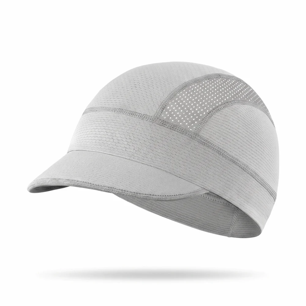 Breathable Mesh Cycling Caps Sweat Absorption Thin Design Sports Sunhat Small Brim Polyester Material Baseball Cap