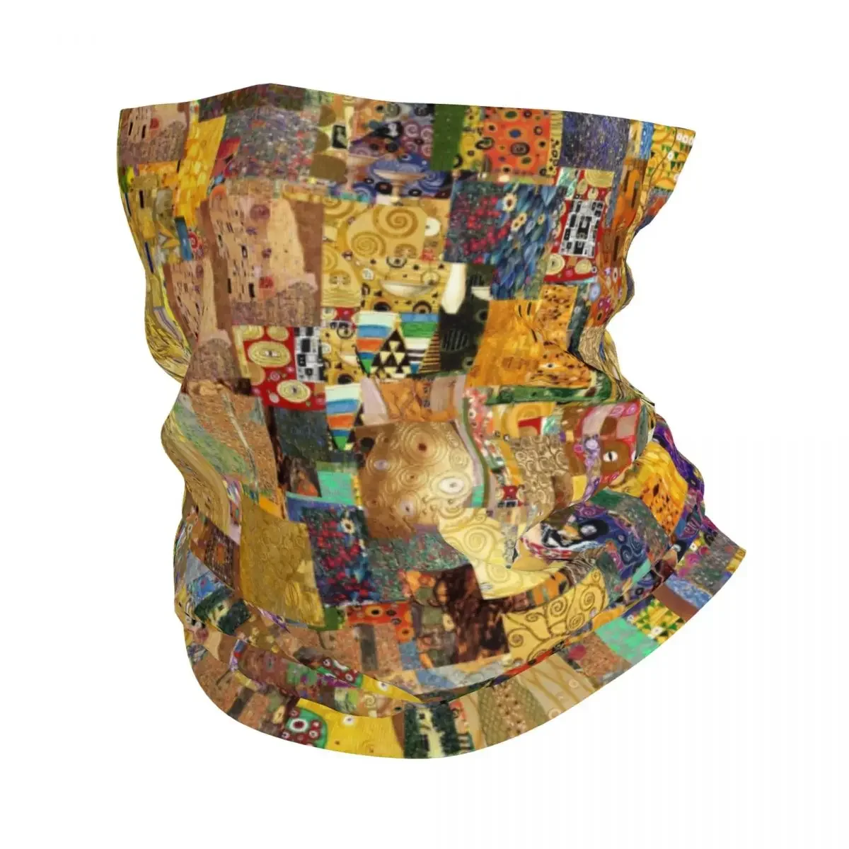 New Gustav Klimt Painting Art Bandana Neck Gaiter Windproof Face Scarf Cover Men Women Headwear Tube Balaclava