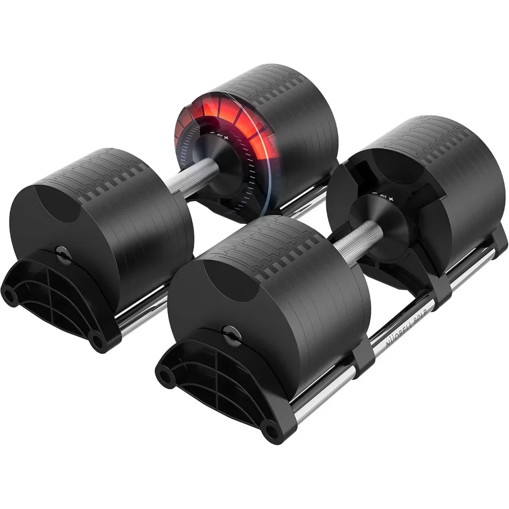 Adjustable Dumbbells Pair 5-80 lbs:the Adjustable Dumbbell Set to Replace 16 Sets of Dumbbells.80lb and Free Weights to Home Gym