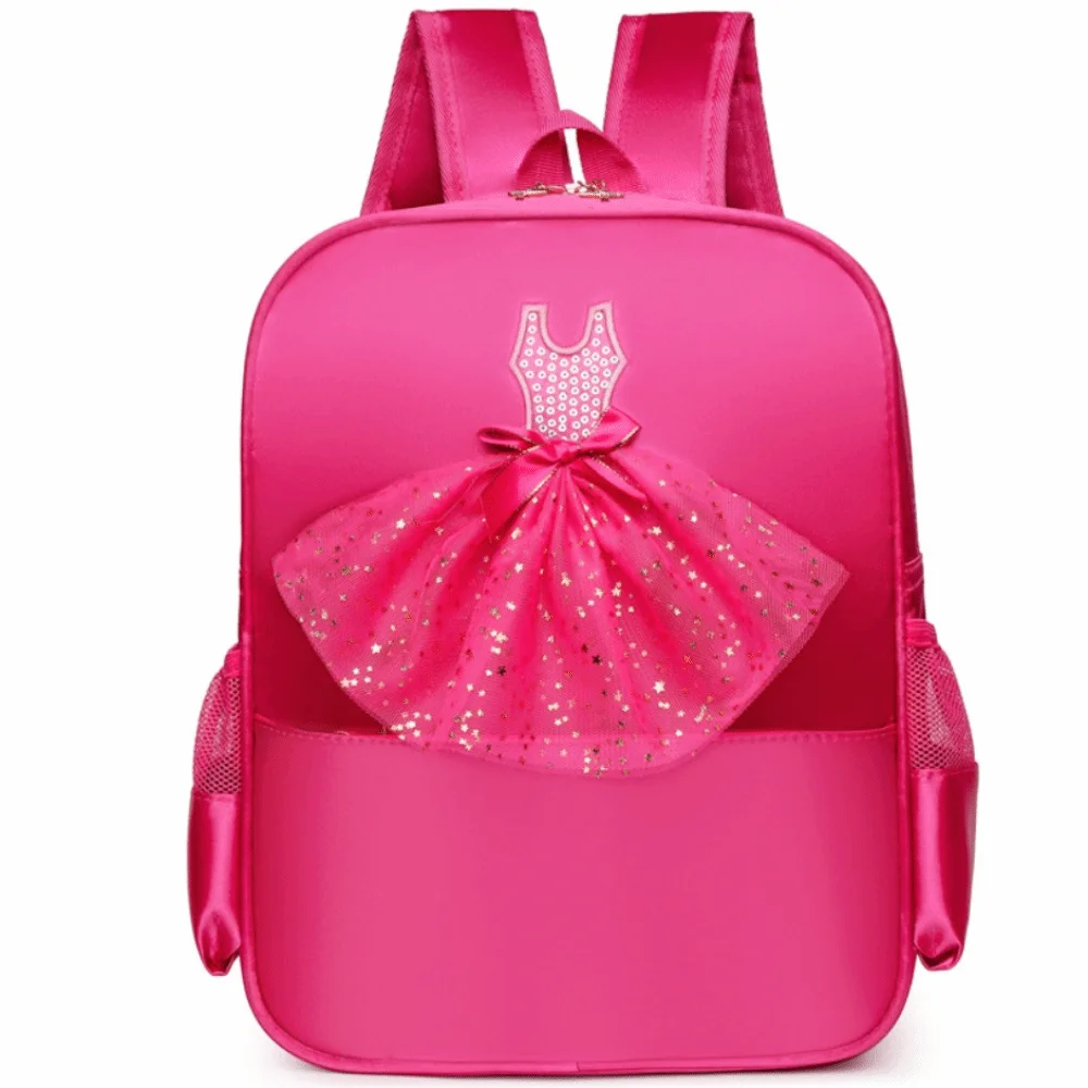 

Cute Nylon Ballet Dance Backpack Large Capacity Waterproof Dance Duffle Bag Students' Backpack Girls