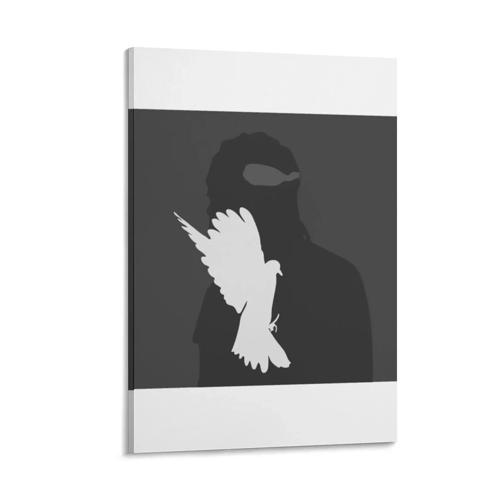 

king push minimal album cover Canvas Painting stickers & posters luxury home decor modern home decoration