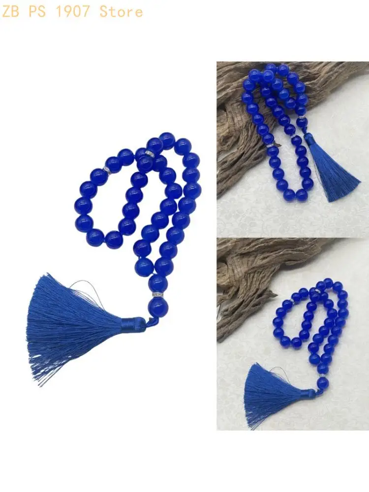 Glass Religious Beads Worship Jewelry Bracelet All Ages Spiritual Practice Beads 55KA