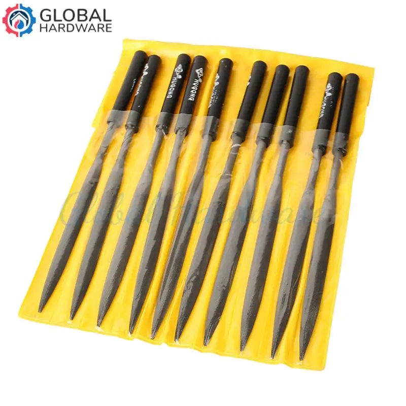 

10pcs/set Metal Needle File Set Wood Rasp Metal Polishing Hand FileTools Steel Rasp Needl Filing For Metal Glass Stone Wood