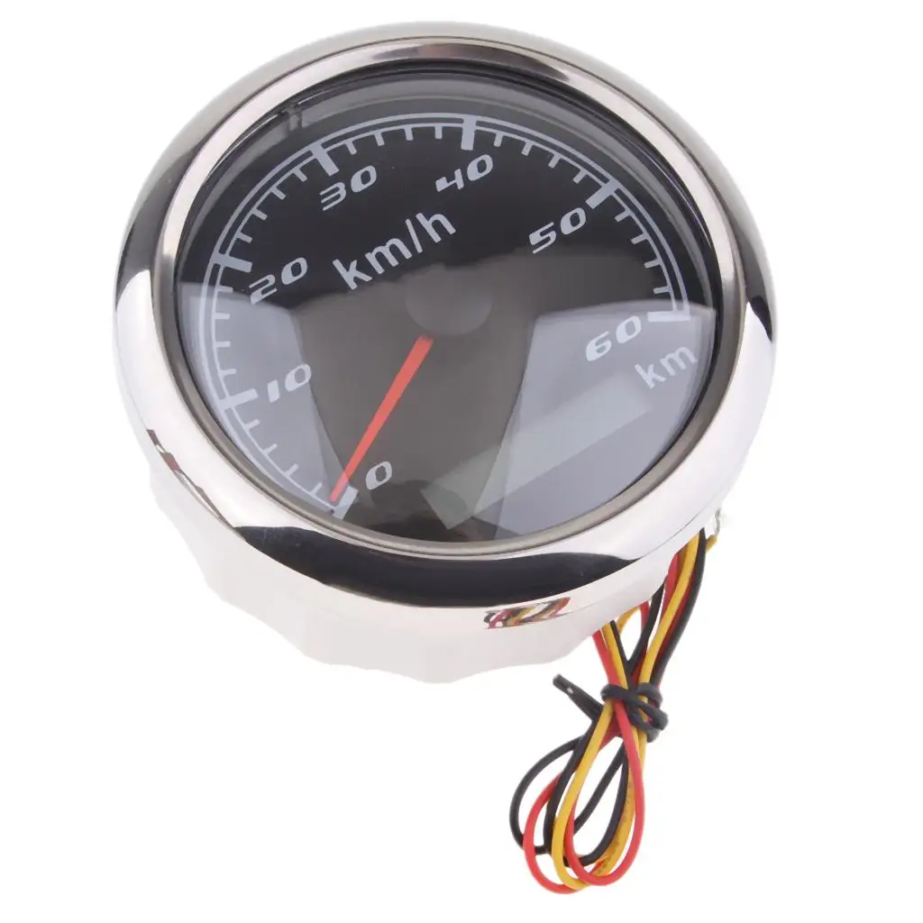 

1 Piece Digital Speedometer Display IP67 Waterproof Waterproof Digital Speedometer Measuring Device