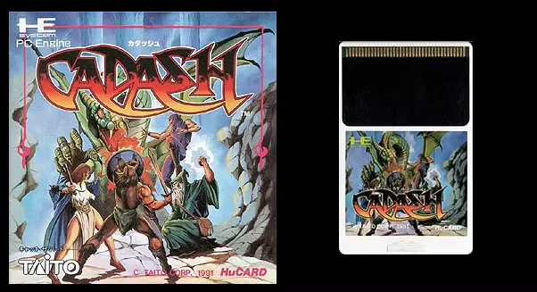 16bits PC Engine HU-CARD : CADASH